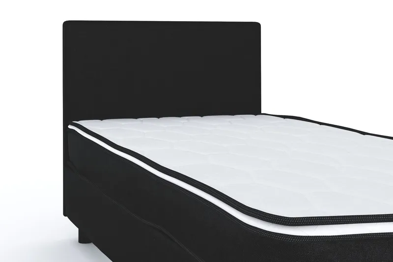 Billingen Komplett Sängpaket 90x200 cm - Svart - Products - Möbler - Säng - Kontinentalsäng