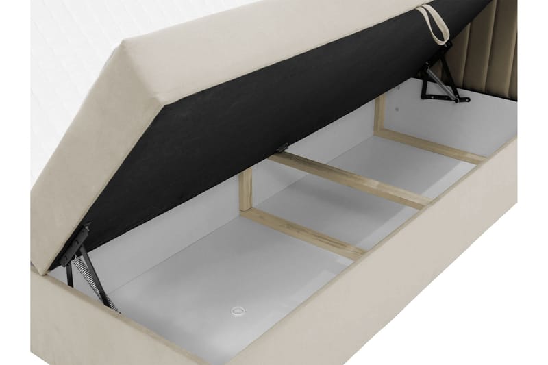 Calrosor Sängpaket Kontinentalsäng med Förvaring 140x200 cm - Rosa - Products - Möbler - Säng - Komplett sängpaket