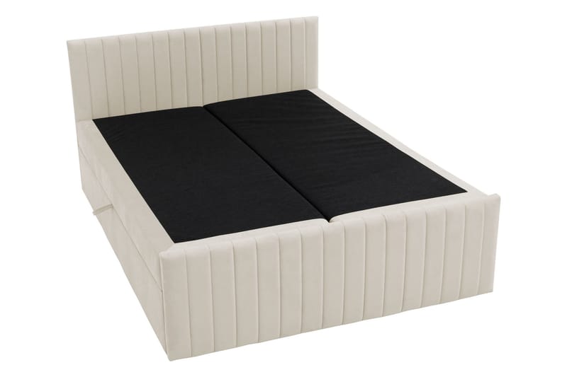 Calrosor Sängpaket Kontinentalsäng med Förvaring 140x200 cm - Rosa - Products - Möbler - Säng - Komplett sängpaket