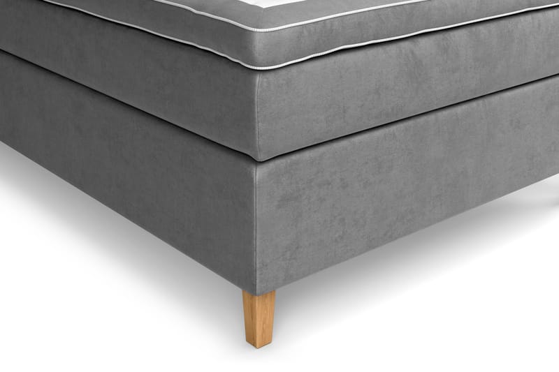 Celine Sängpaket 120x200 cm - Grå/Sammet - Products - Möbler - Säng - Enkelsäng