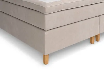 Celine Sängpaket 210x210cm - Beige/Sammet - Products - Möbler - Säng - Kontinentalsäng