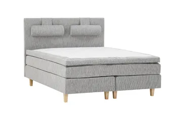 15 cm Ek,Sängben Ek 15 cm - Ljusgrå