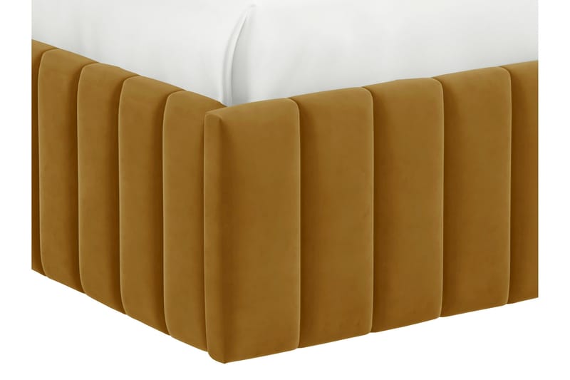 Desio Förvaringssäng 160x200 cm - Gul - Products - Möbler - Säng - Säng med förvaring