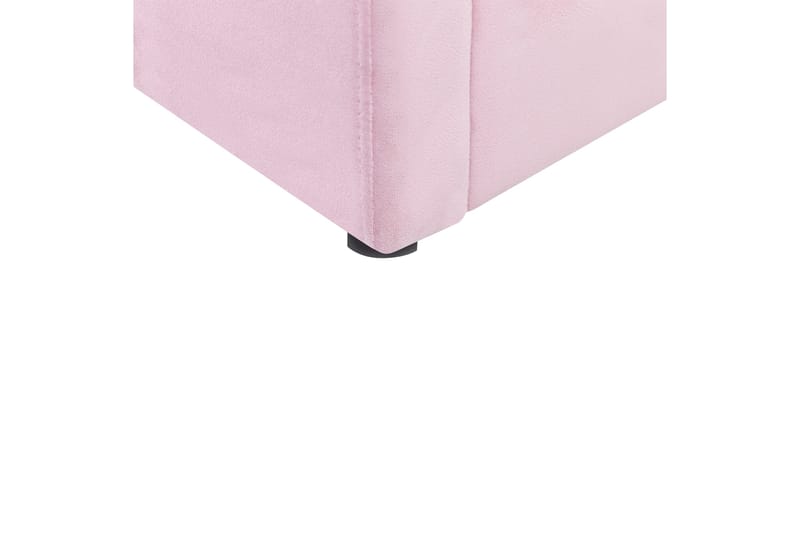 Diantha Sängram 90x200 cm - Rosa - Products - Möbler - Säng - Säng med förvaring