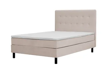 Dream Komplett Sängpaket 120x200 cm Knappar - Beige - Products - Möbler - Säng - Kontinentalsäng