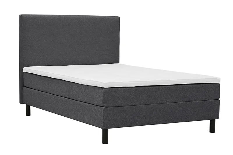 Dream Komplett Sängpaket 120x200 cm Slät Sänggavel - Mörkgrå - Products - Möbler - Säng - Kontinentalsäng