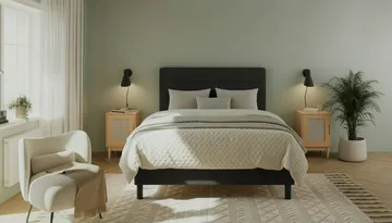 Dream Komplett Sängpaket 120x200 - Svart - Products - Möbler - Säng - Kontinentalsäng