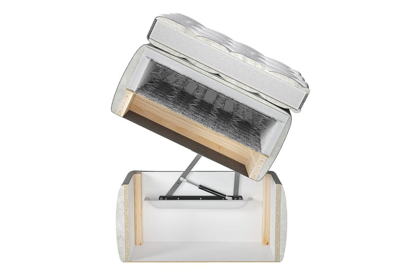 Elegantina Kontinentalsäng 160x200 cm - Products - Möbler - Säng - Säng med förvaring