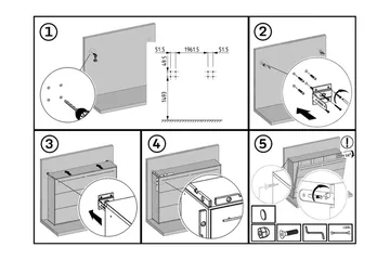 Concept Pro Sängskåp 120x200cm Wilson & Wood White High gloss - Products - Möbler - Säng - Gästsäng & extrasäng - Sängskåp
