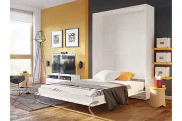 Rauk Sängskåp 152x237 cm - Vit - Products - Möbler - Säng - Gästsäng & extrasäng - Sängskåp