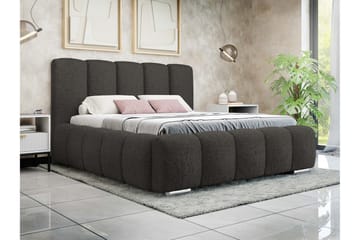 Gioia Förvaringssäng 140x200 cm - Svart - Products - Möbler - Säng - Säng med förvaring