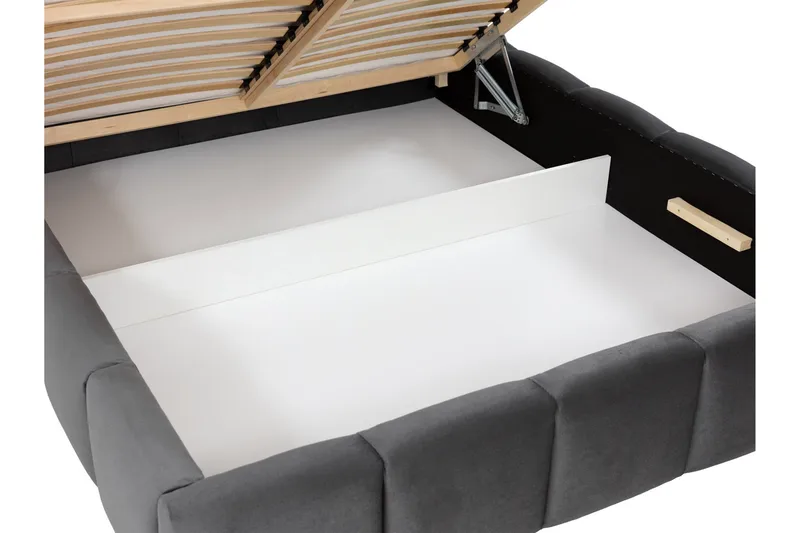 Gioia Förvaringssäng 180x200 cm - Beige - Products - Möbler - Säng - Säng med förvaring