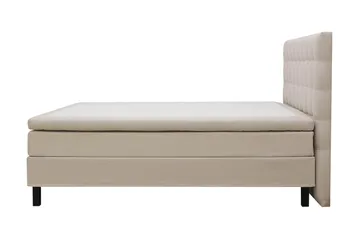 Hilton Komplett Sängpaket 180x200 cm Kontinentalsäng med rutad sänggavel - Beige - Products - Möbler - Säng - Kontinentalsäng