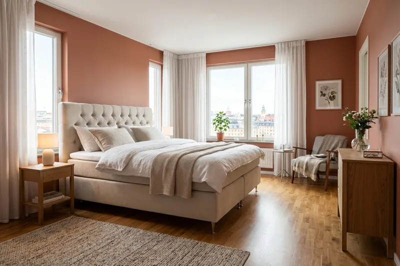 Hilton Lyx Komplett Sängpaket 160x200 cm Kontinentalsäng med knappad sänggavel i chenille - Beige - Products - Möbler - Säng - Kontinentalsäng