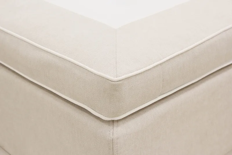 Hilton Lyx Kontinentalsäng 180x200 cm - Ljusbeige - Products - Möbler - Säng - Kontinentalsäng