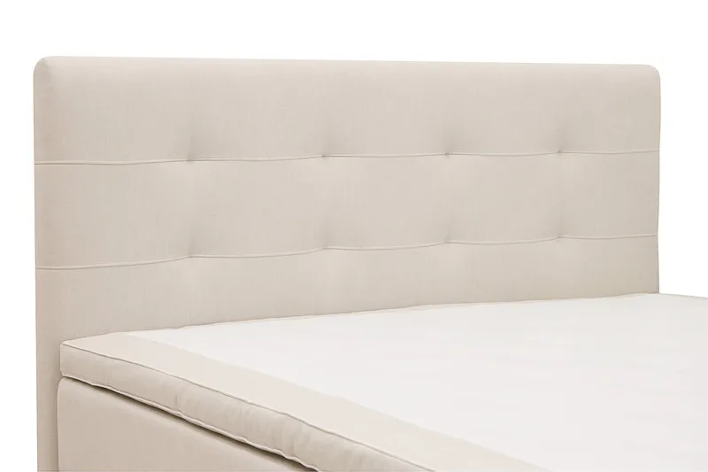 Hilton Premium Kontinentalsäng 180x200 cm - Ljusbeige Tyg - Products - Möbler - Säng - Kontinentalsäng
