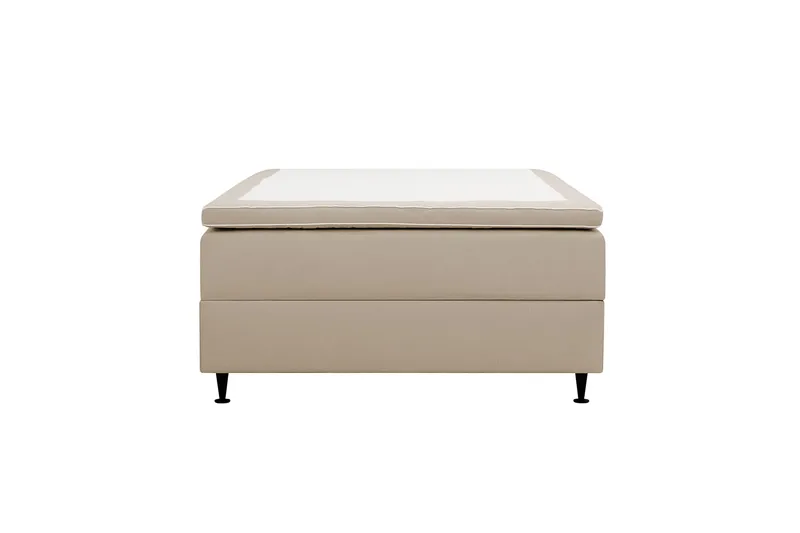 Hilton Plus Kontinentalsäng med Förvaring 140x200 cm - Beige - Products - Möbler - Säng - Enkelsäng