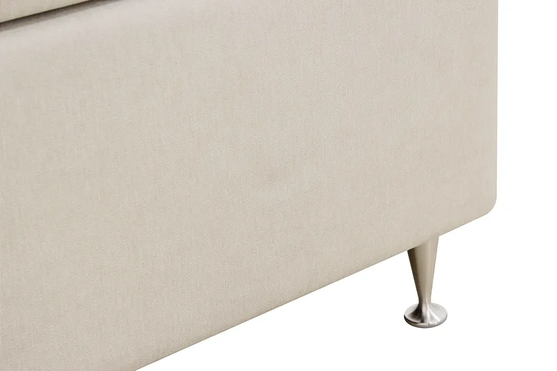 Hilton Premium Kontinentalsäng 180x200 cm - Ljusbeige Tyg - Products - Möbler - Säng - Kontinentalsäng