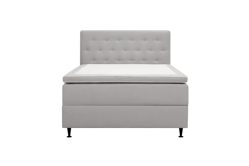Hilton Plus Komplett Sängpaket med Förvaring 120x200 cm - Grå - Products - Möbler - Säng - Säng med förvaring