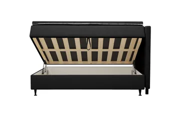 Hilton Plus Komplett Sängpaket med Förvaring 120x200 cm - Antracit - Products - Möbler - Säng - Enkelsäng