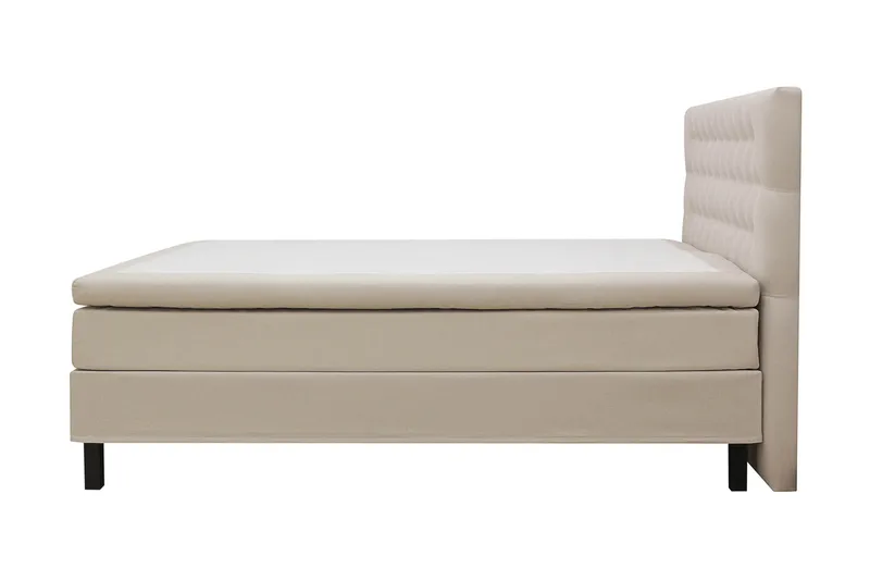 HVILA Classic Komplett Sängpaket 180x200 cm Kontinentalsäng med diamant sänggavel - Beige - Products - Möbler - Säng - Komplett sängpaket