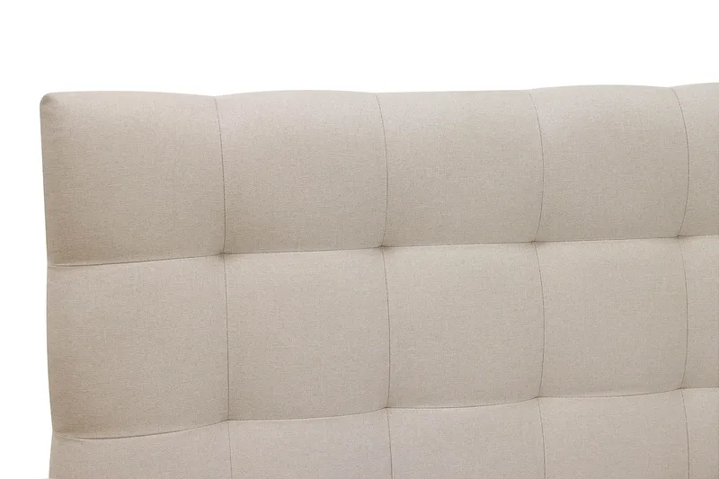 HVILA Classic Komplett Sängpaket 180x200 cm Kontinentalsäng med rutad sänggavel - Beige - Products - Möbler - Säng - Kontinentalsäng