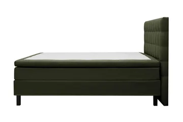 HVILA Classic Komplett Sängpaket 180x200 cm Kontinentalsäng med rutad sänggavel - Grön - Products - Möbler - Säng - Kontinentalsäng