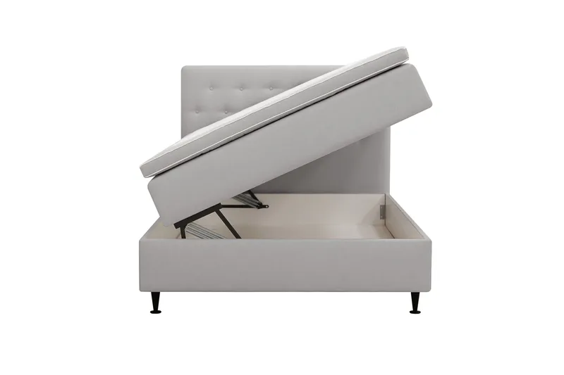 HVILA Plus Komplett Sängpaket med Förvaring 120x200 cm - Grå - Products - Möbler - Säng - Komplett sängpaket