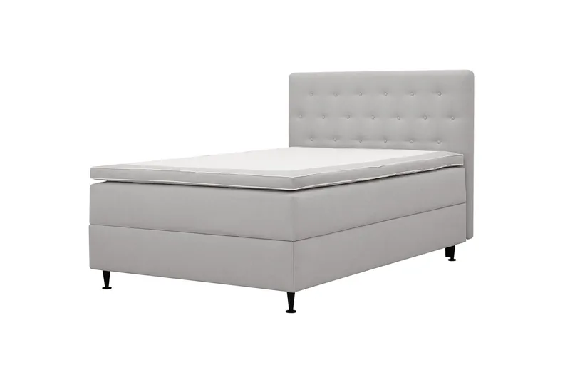 HVILA Plus Komplett Sängpaket med Förvaring 120x200 cm - Grå - Products - Möbler - Säng - Komplett sängpaket