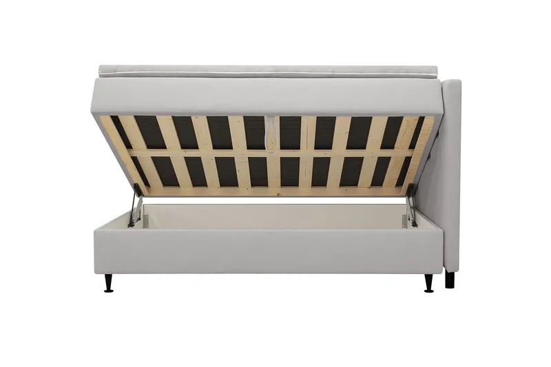 HVILA Plus Komplett Sängpaket med Förvaring 120x200 cm - Grå - Products - Möbler - Säng - Komplett sängpaket
