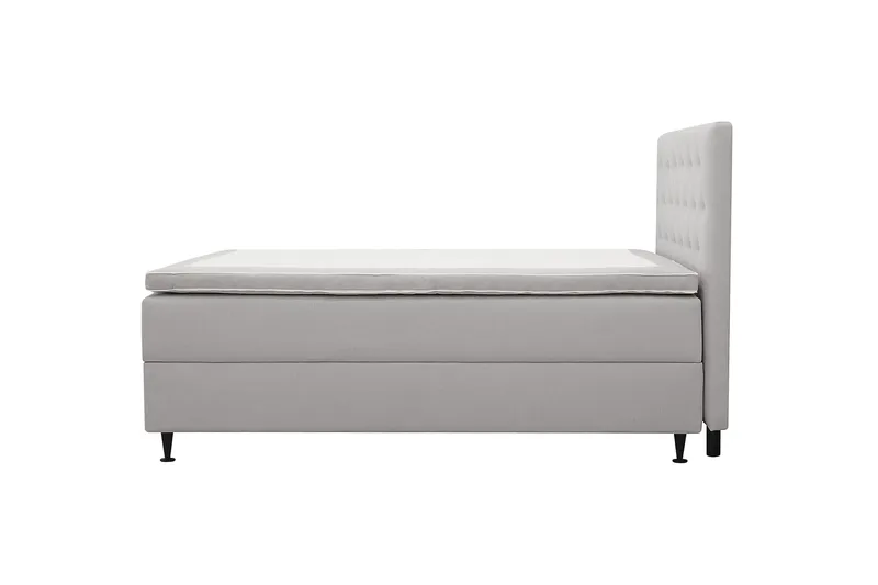 HVILA Plus Komplett Sängpaket med Förvaring 120x200 cm - Grå - Products - Möbler - Säng - Komplett sängpaket