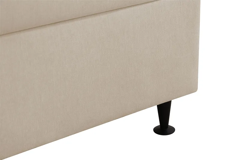 HVILA Plus Komplett Sängpaket med Förvaring 140x200 cm - Beige - Products - Möbler - Säng - Säng med förvaring