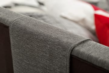 James Kontinentalsäng 160x200 cm - Ljusgrå - Products - Möbler - Säng - Kontinentalsäng