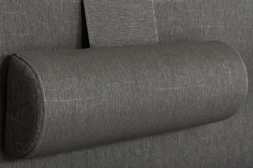 James Kontinentalsäng 180 cm - Grå - Products - Möbler - Säng - Kontinentalsäng