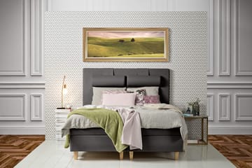 Sängsockel 180 Svart - Grey