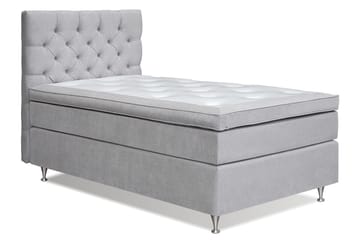 Joluma Kontinentalsäng Fast 120x200 cm - (+Fler val) 120x200 cm Ljusgrå - Products - Möbler - Säng - Kontinentalsäng