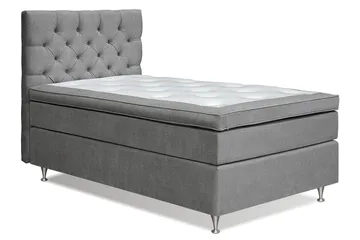 Joluma Sängpaket Fast 105x200 cm - (+Fler val) 105x200 cm Grå - Products - Möbler - Säng - Kontinentalsäng