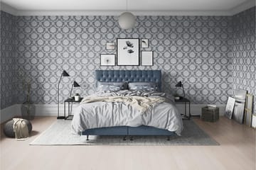 Joluma Sängpaket Fast 105x200 cm - (+Fler val) 105x200 cm Mörkblå - Products - Möbler - Säng - Enkelsäng