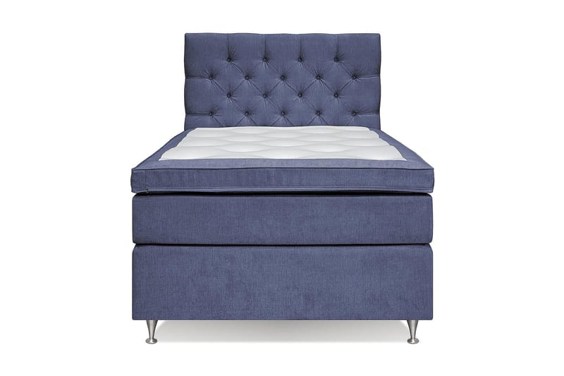 Joluma Sängpaket Fast 105x200 cm - (+Fler val) 105x200 cm Mörkblå - Products - Möbler - Säng - Enkelsäng
