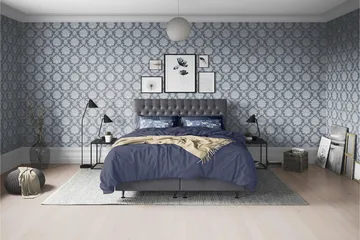 Joluma Sängpaket Fast 105x200 cm - (+Fler val) 105x200 cm Mörkgrå - Products - Möbler - Säng - Kontinentalsäng