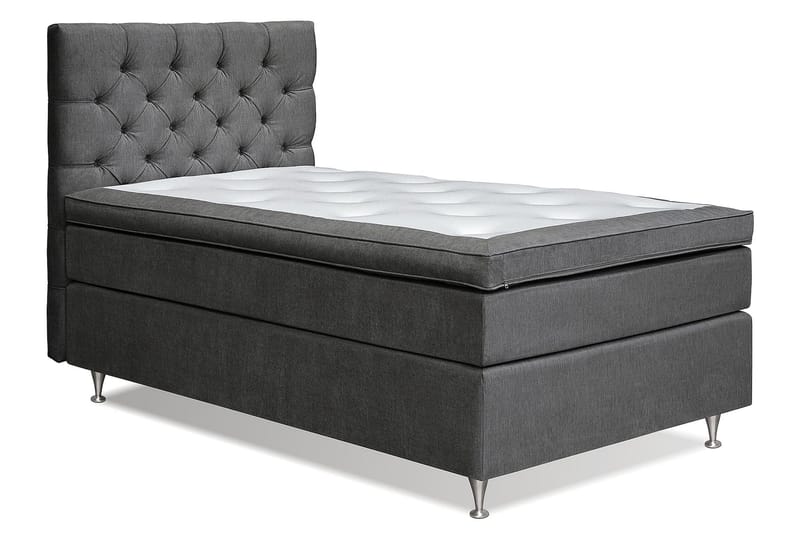 Joluma Sängpaket Fast 105x200 cm - (+Fler val) 105x200 cm Mörkgrå - Products - Möbler - Säng - Kontinentalsäng