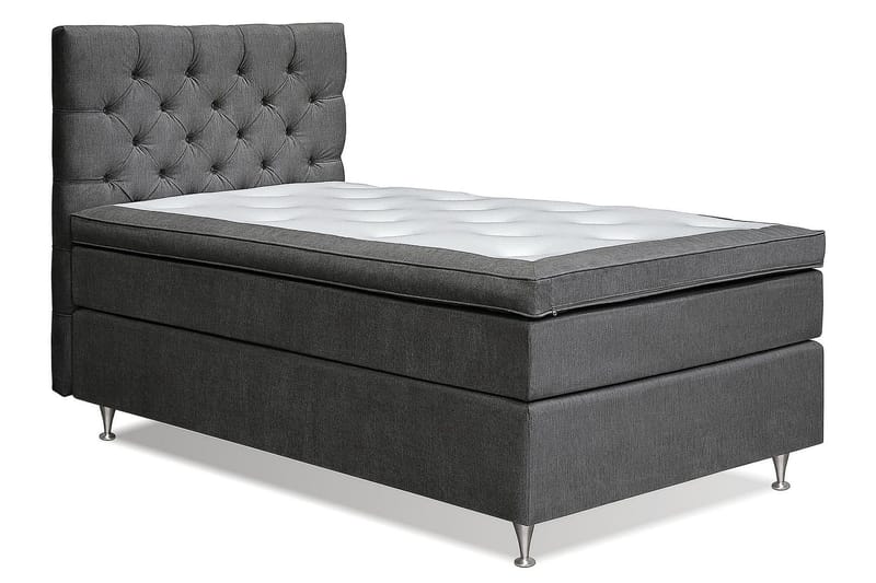 Joluma Sängpaket Fast 120x200 cm - (+Fler val) 120x200 cm Mörkgrå - Products - Möbler - Säng - Kontinentalsäng