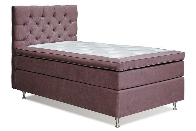 Joluma Sängpaket Fast 120x200 cm - (+Fler val) 120x200 cm Mörkrosa - Products - Möbler - Säng - Kontinentalsäng