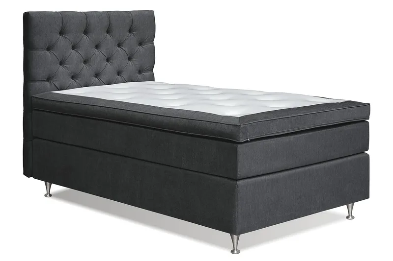 Joluma Sängpaket Fast 120x200 cm - (+Fler val) 120x200 cm Svart - Products - Möbler - Säng - Kontinentalsäng