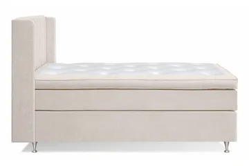 Joluma Sängpaket Fast 140x200 cm - (+Fler val) 140x200 cm Ljusbeige - Products - Möbler - Säng - Kontinentalsäng