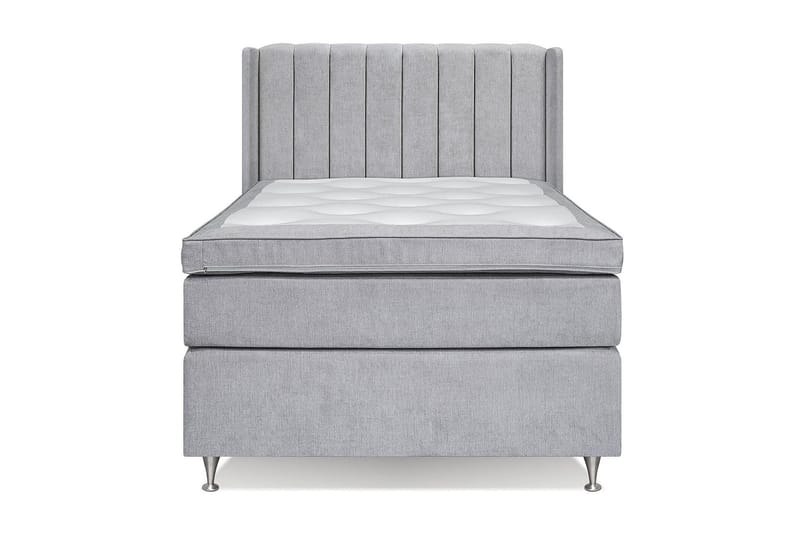 Joluma Sängpaket Fast 140x200 cm - (+Fler val) 140x200 cm Ljusgrå - Products - Möbler - Säng - Kontinentalsäng