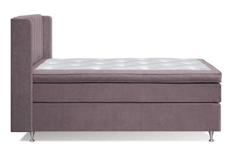 Joluma Sängpaket Fast 140x200 cm - (+Fler val) 140x200 cm Mörkrosa - Products - Möbler - Säng - Kontinentalsäng