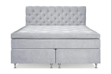 Joluma Sängpaket Medium 160x200 cm - (+Fler val) 160x200 cm Ljusgrå - Products - Möbler - Säng - Kontinentalsäng