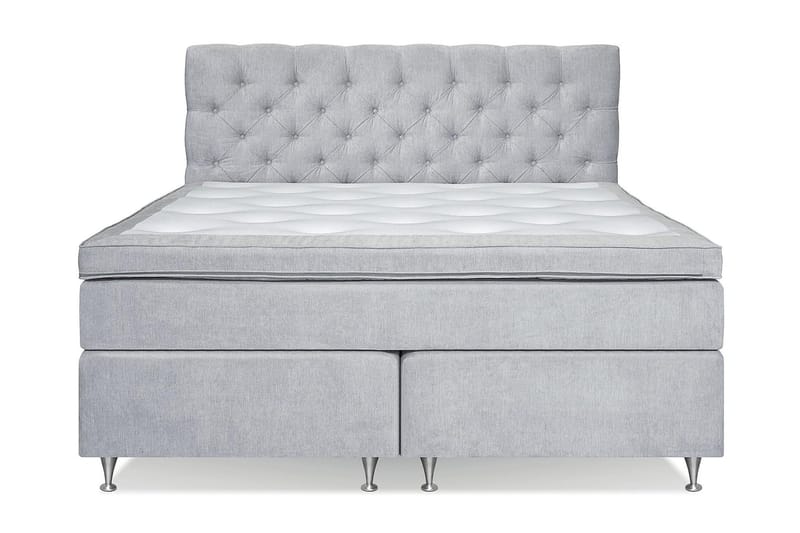 Joluma Sängpaket Medium 160x200 cm - (+Fler val) 160x200 cm Ljusgrå - Products - Möbler - Säng - Kontinentalsäng