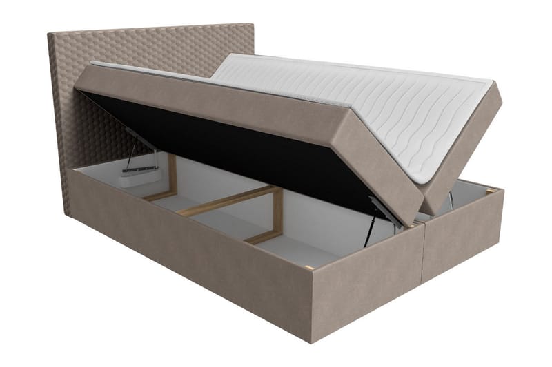 Laargard / Cosmo Sängpaket Kontinentalsäng 200x200 cm - Röd - Products - Möbler - Säng - Komplett sängpaket